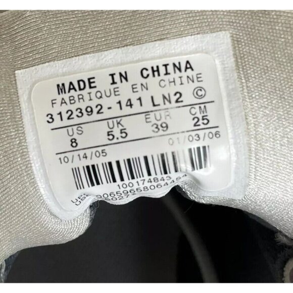 Nike Tac Shox Golf Cleats 312392-141 Women Size 8 - Picture 8 of 12